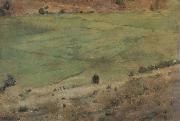 Fernand Khnopff In Fosset.Grass Spain oil painting artist